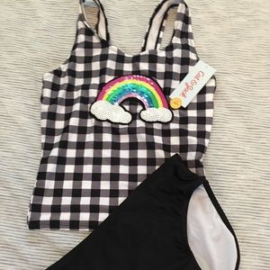 Girls tankini swim suit